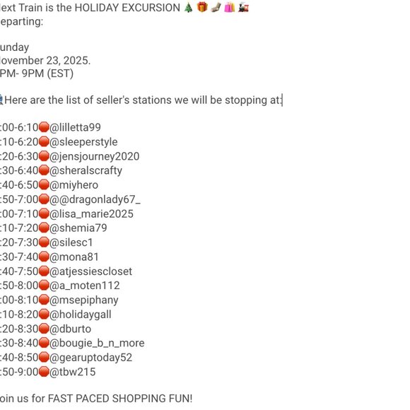 HOP ON THE SPEED TRAIN 🚆 FAST PACED SHOPPING EXTRAVAGANANZA 🚆 LIKE NOW 🚆 - Picture 13 of 14